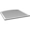 Ekena Millwork Arch Top Surface Mount PVC Gable Vent: Non-Functional, w/2"W x 1-1/2"P Brickmould Frame, 38"W x 42"H GVPAR38X4202SN - alternate 5